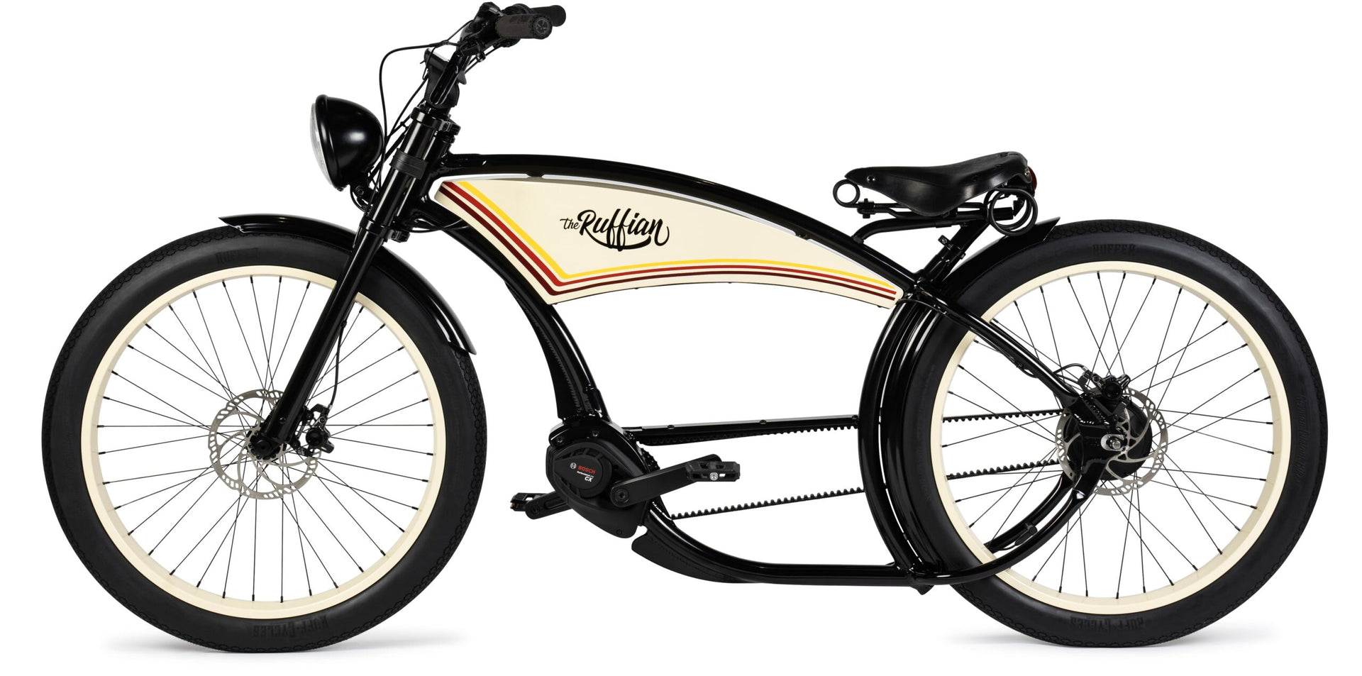 Ruff Cycles - The Ruffian - Fatbike - Baja Black - CX 500 Wh