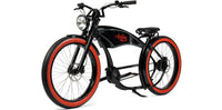 Ruff cycles the ruffian elektrische fiets in de kleur black and red met 500wh accu. 3
