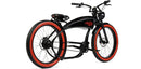 Ruff cycles the ruffian elektrische fiets in de kleur black and red met 500wh accu. 4
