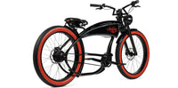 Ruff cycles the ruffian elektrische fiets in de kleur black and red met 500wh accu. 4