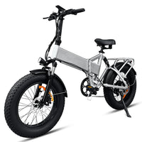 EB3 Elektrische Fatbike Vouwfiets Zilver 250watt