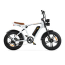 engwe bikes M20 elektrische fatbike met enkele batterij in de kleur wit