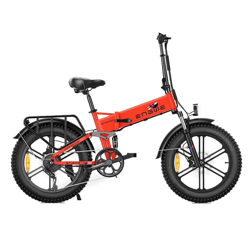 ENGWE Engine X - 250W Vouwfiets - Elektrische Fatbike - Rood