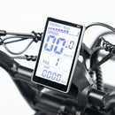 OUXI H9 - Zwart - Fatbike - Zwart - 250W - Gratis Voorrekje + Voetsteuntjes - Dubbele Vering
