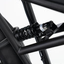 OUXI H9 - Zwart - Fatbike - Zwart - 250W - Gratis Voorrekje + Voetsteuntjes - Dubbele Vering