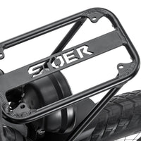 STOER UrbanX elektrische fatbike met dikke banden, geschikt voor alle terreinen.