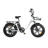 ENGWE L20 - Wit - Fatbike - Lage instap - Voorrekje - 250W