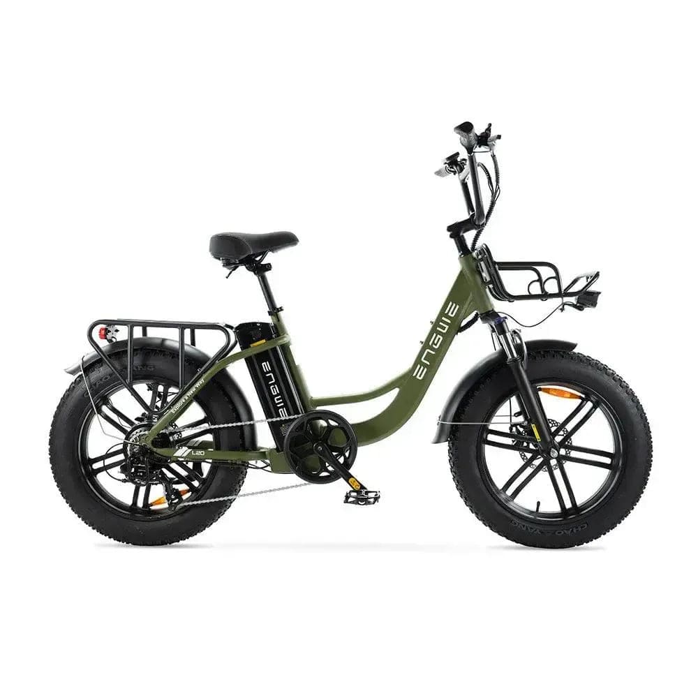 ENGWE L20 - Groen - Fatbike - Lage instap - Voorrekje - 250W