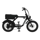knaap ams x zwart fatbike met hoge instap en dikke banden