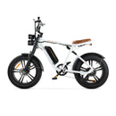 engwe bikes M20 elektrische fatbike met enkele batterij in de kleur wit