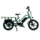 jobobike transer longtail fatbike cargo bike groen met enkele accu