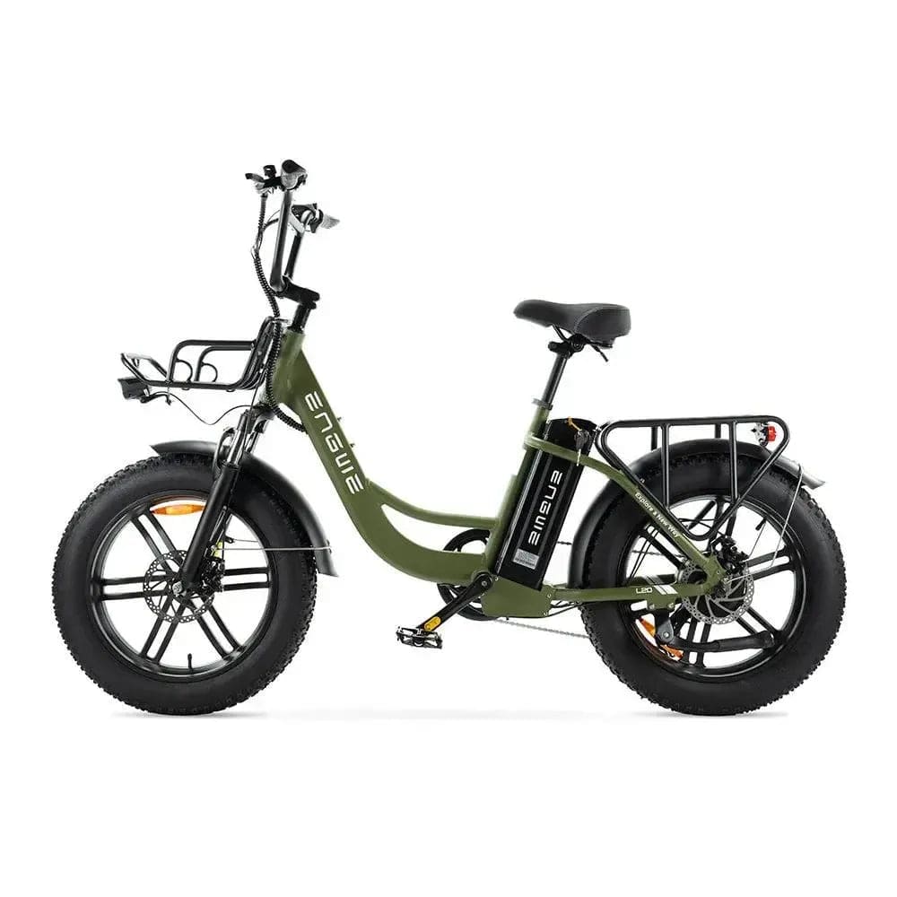 ENGWE L20 - Groen - Fatbike - Lage instap - Voorrekje - 250W