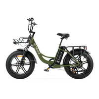 ENGWE L20 - Groen - Fatbike - Lage instap - Voorrekje - 250W