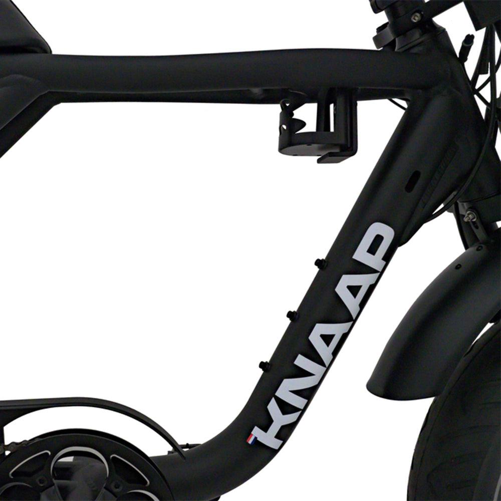 KNAAP AMS X - Fatbike - Zwart - 250W