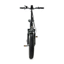 voorkant ENGWE Engine X 250W Vouwfiets opvouwbare Elektrische Fatbike kleur Zwart