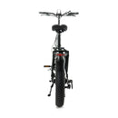 achterkant ENGWE Engine X 250W Vouwfiets opvouwbare Elektrische Fatbike kleur Zwart