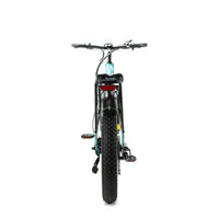 Blauwe Engwe E26 elektrische fatbike met hoge instap
