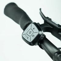 stuur jobobike transer longtail fatbike e-bike zilver grijs