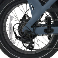 KNAAP AMS X - Blauw - Fatbike - 250W