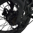 knaap ams x zwart fatbike met hoge instap en dikke banden