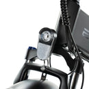 voor verlichting lampen ENGWE Engine X 250W Vouwfiets opvouwbare Elektrische Fatbike kleur Zwart