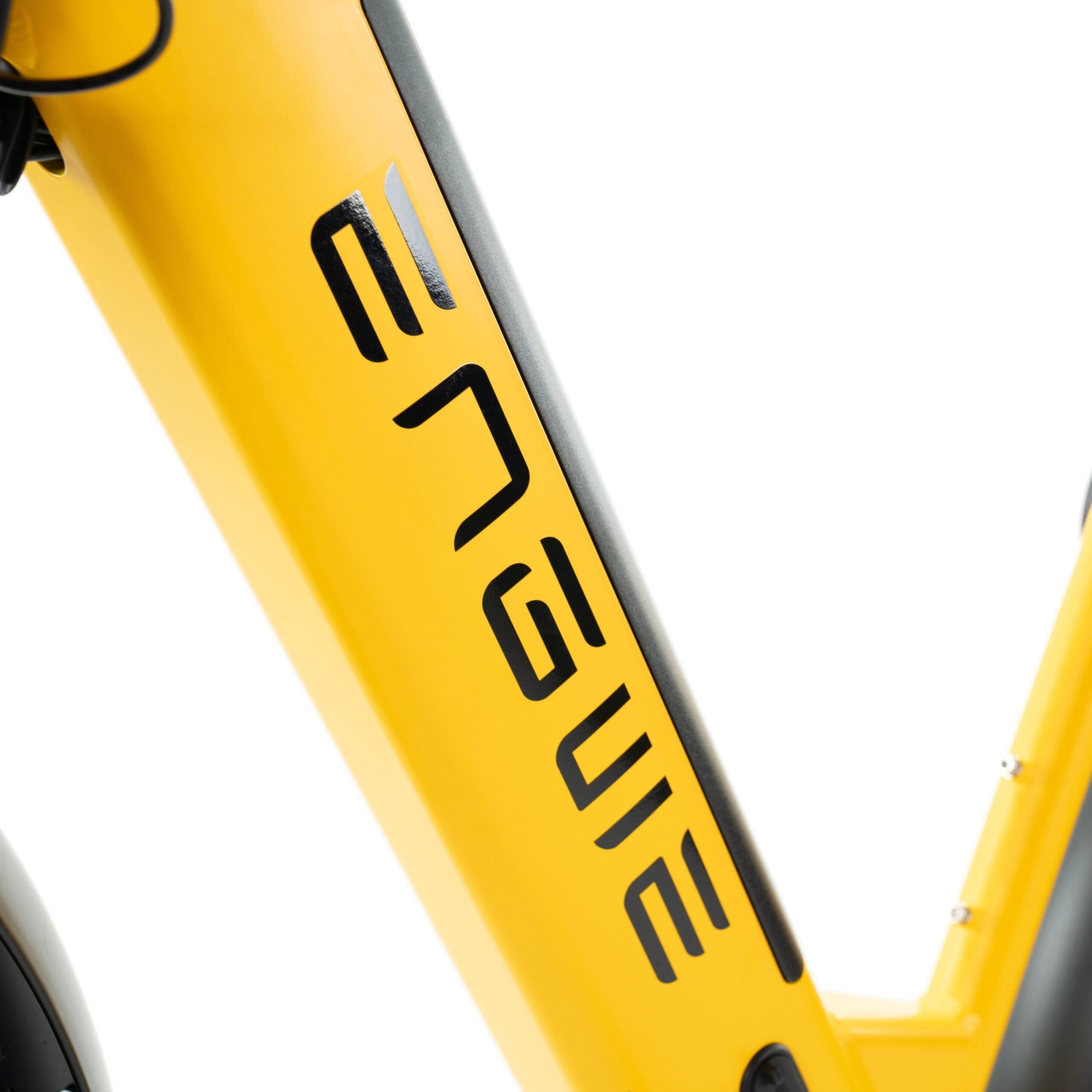 Gele Engwe E26 elektrische fatbike met lage instap frame