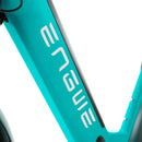 Blauwe Engwe E26 elektrische fatbike met lage instap frame