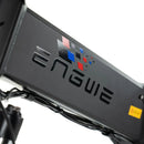 logo sticker op frame ENGWE Engine X 250W Vouwfiets opvouwbare Elektrische Fatbike kleur Zwart