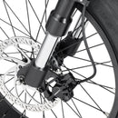 grijze stoer urban x elektrische fatbike met 250w motor