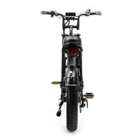 OUXI V8 MAX 3.0 (2025) - Dubbele Accu - Fatbike - Zwart - 250W + Achterzitje + Alarm + Voetsteuntjes