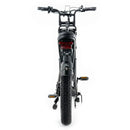 OUXI H9 - Zwart - Fatbike - Zwart - 250W - Gratis Voorrekje + Voetsteuntjes - Dubbele Vering