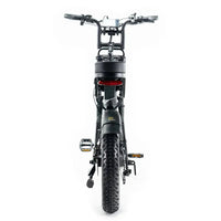 qm wheels v20 pro fatbike met achterzitje 250w legaal