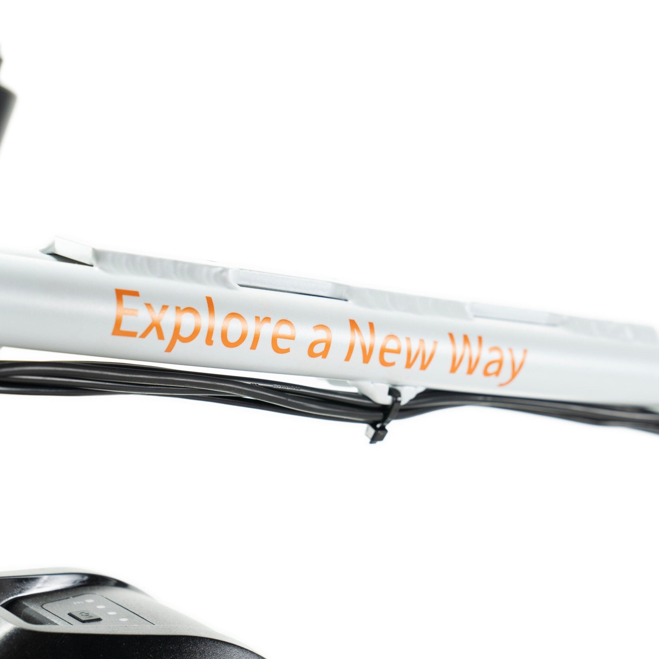 engwe bikes M20 elektrische fatbike met enkele batterij in de kleur wit
