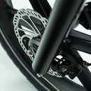 mechanische schijfremmen jobobike transer longtail fatbike e-bike zilver grijs