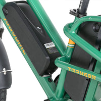 jobobike transer longtail fatbike cargo bike met dubbele accu