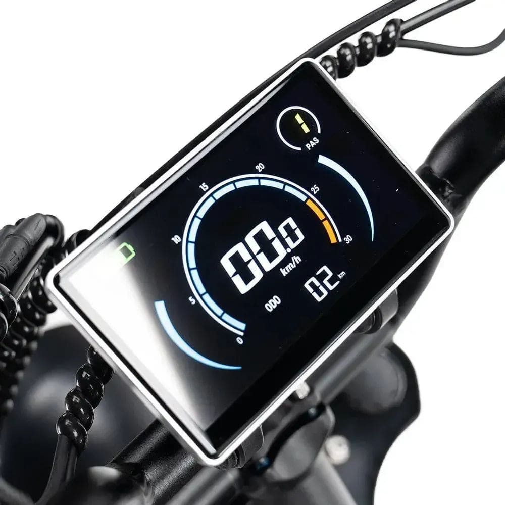 OUXI V8 MAX 3.0 (2025) - Dubbele Accu - Fatbike - Zwart - 250W + Achterzitje + Alarm + Voetsteuntjes