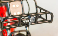 TOMOS E-Cargo Fat 2 Longtail Elektrische Fatbike Rood met kinderzitje (5)