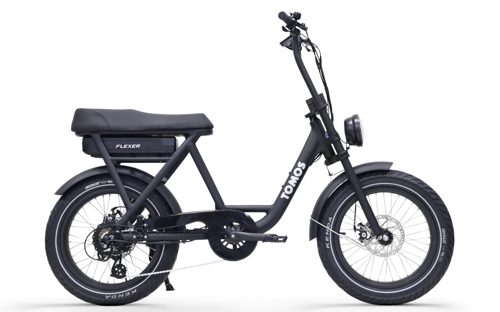 TOMOS Flexer - Zwart - Elektrische Fatbike - Lage Instap - 250W
